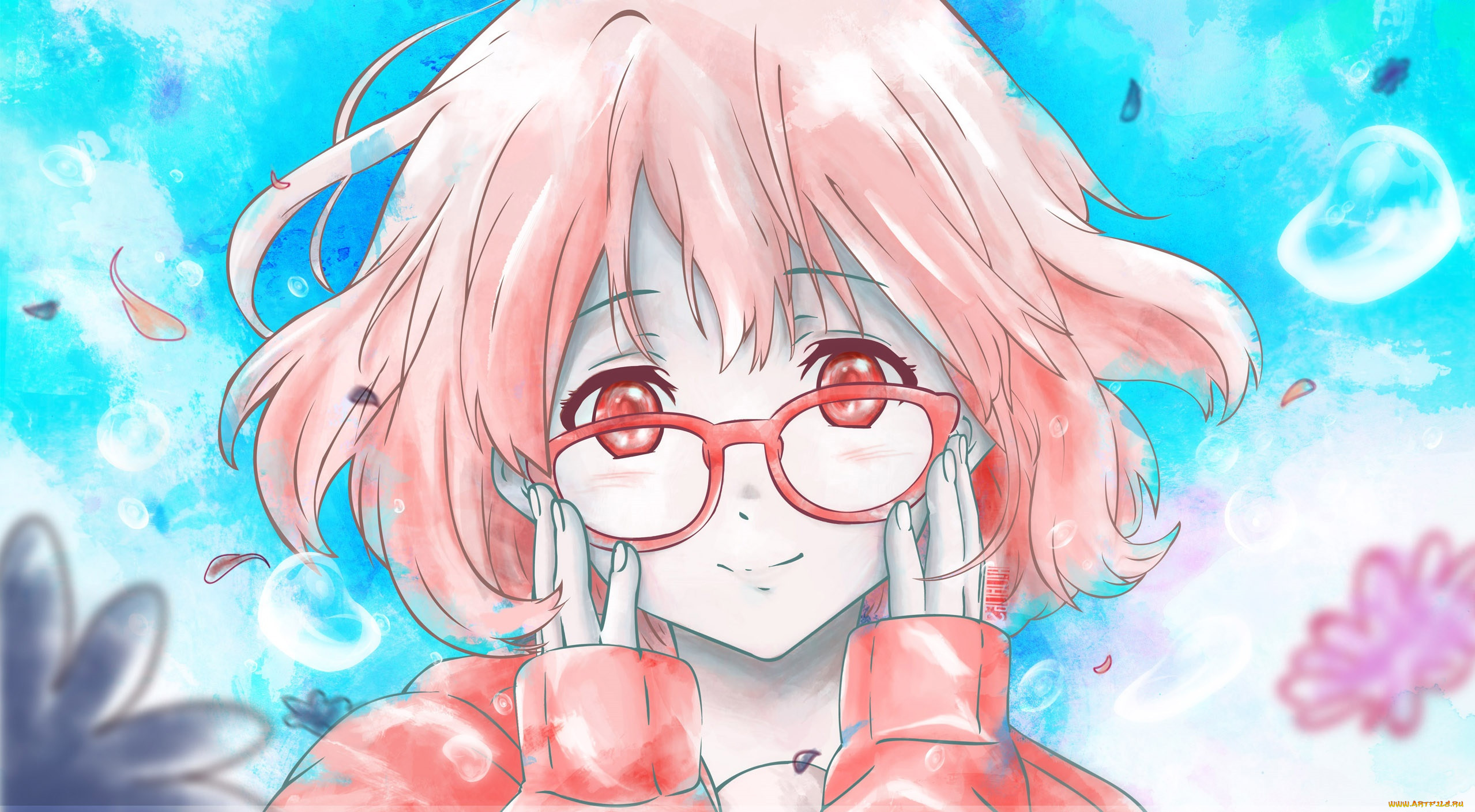 , kyoukai no kanata, , , 